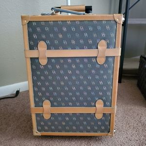 Dooney & Bourke Monogram Black Rolling Luggage
